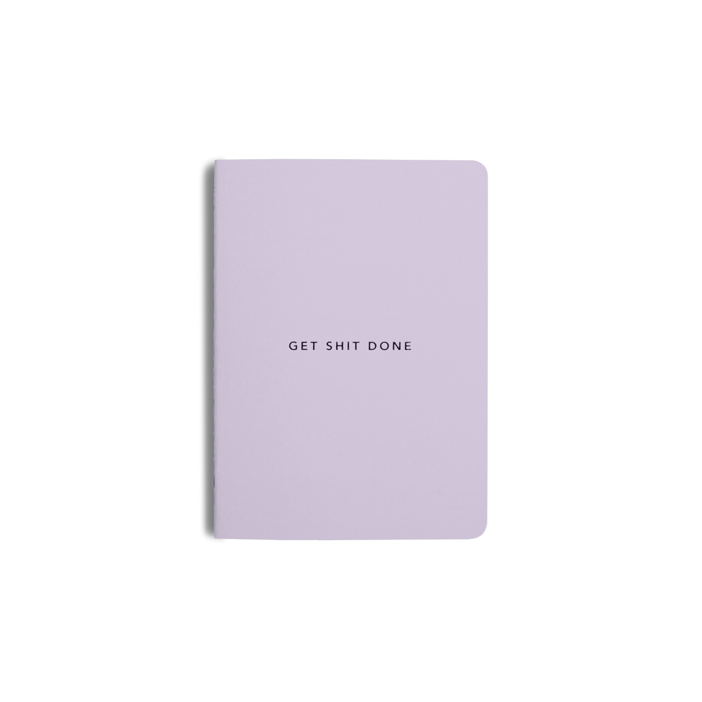 Get Shit Done A6 Productivity Notebook in Lilac
