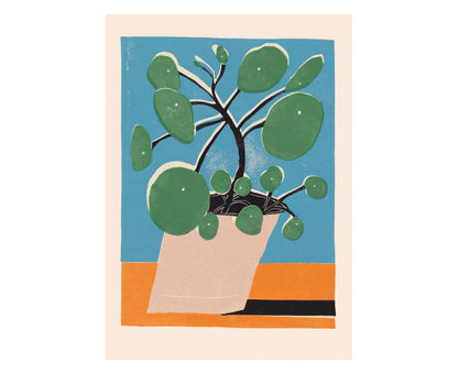 Mother Pilea A3 Art Print