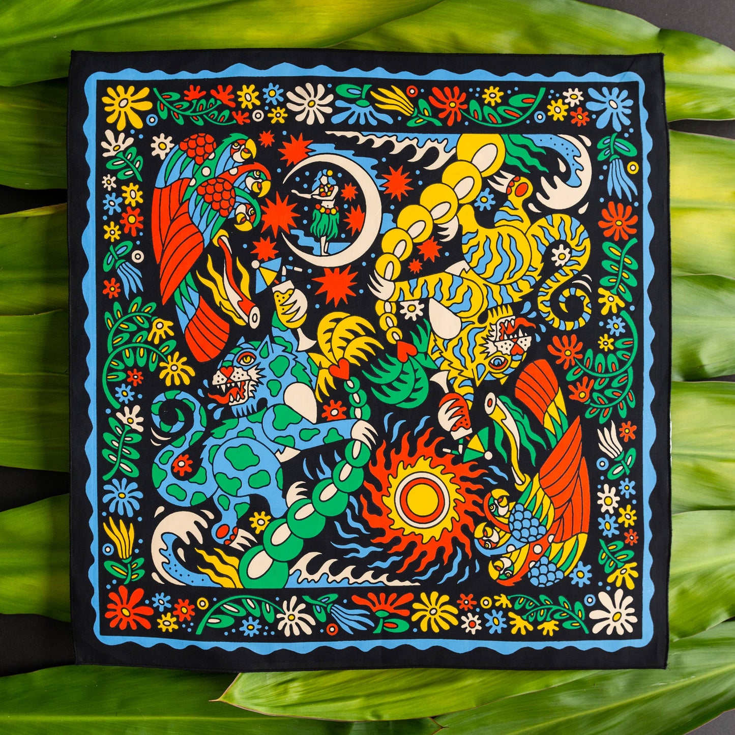 Tropic Like It's Hot Organic Cotton Bandana