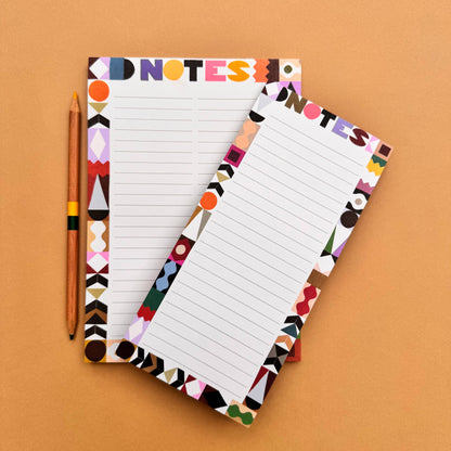 Geometric Border To-Do List Notepad