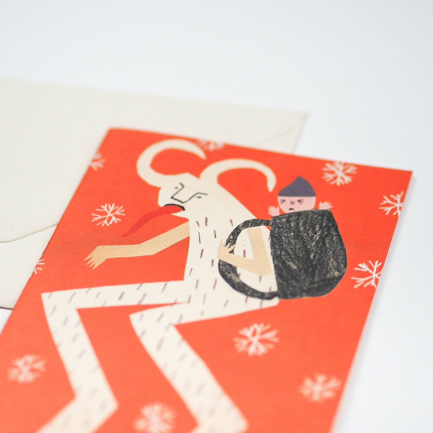 Krampus Christmas Card