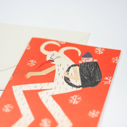 Krampus Christmas Card