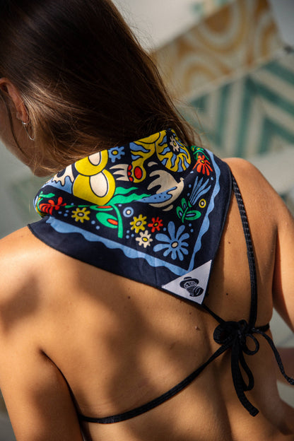 Tropic Like It's Hot Organic Cotton Bandana