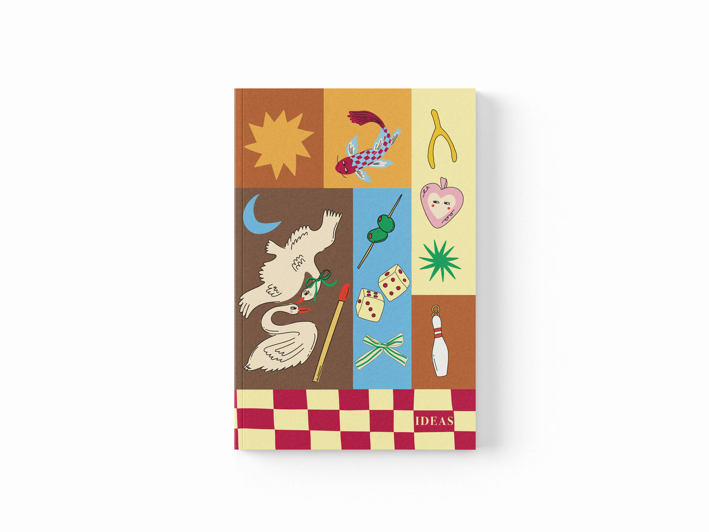 Mini A6 Blank Trinket Notebook