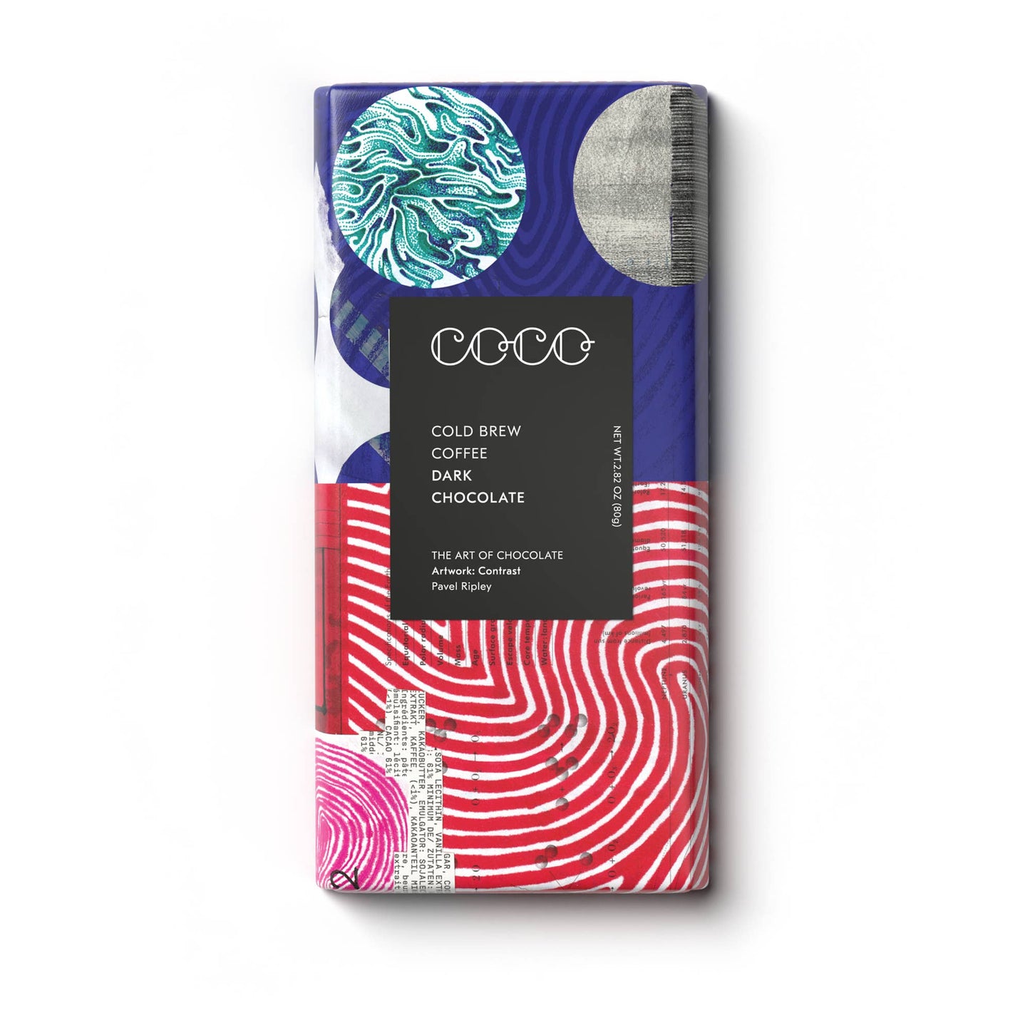 Cold Brew Coffee Dark Chocolate Bar