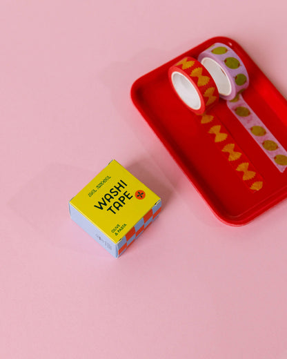 Olive & Pasta Washi Tape 2 Pack