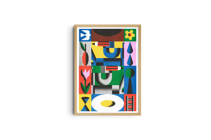 If you were the architect A3 Print by ZEBU