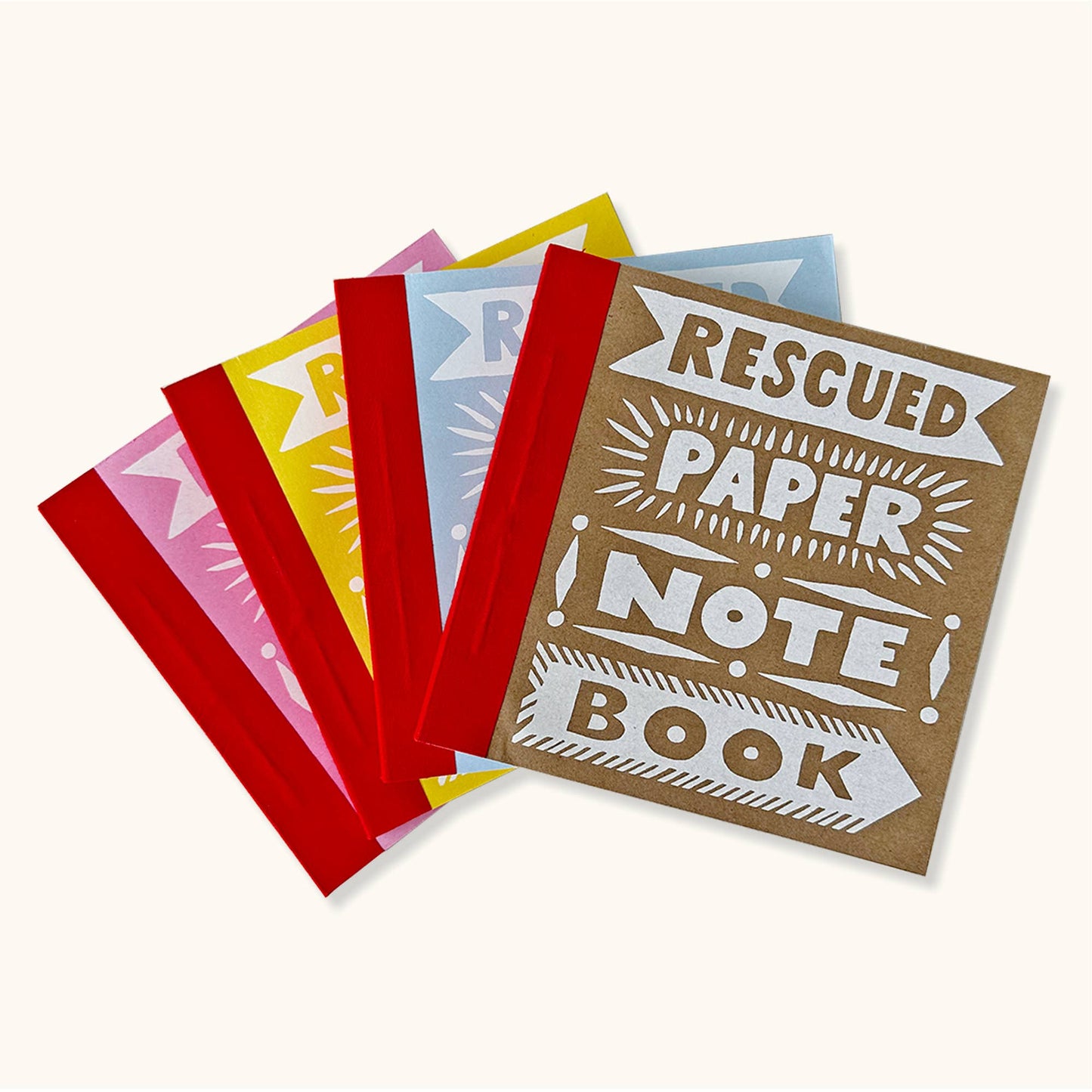Small Rescued Paper Notebook