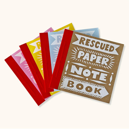 Small Rescued Paper Notebook