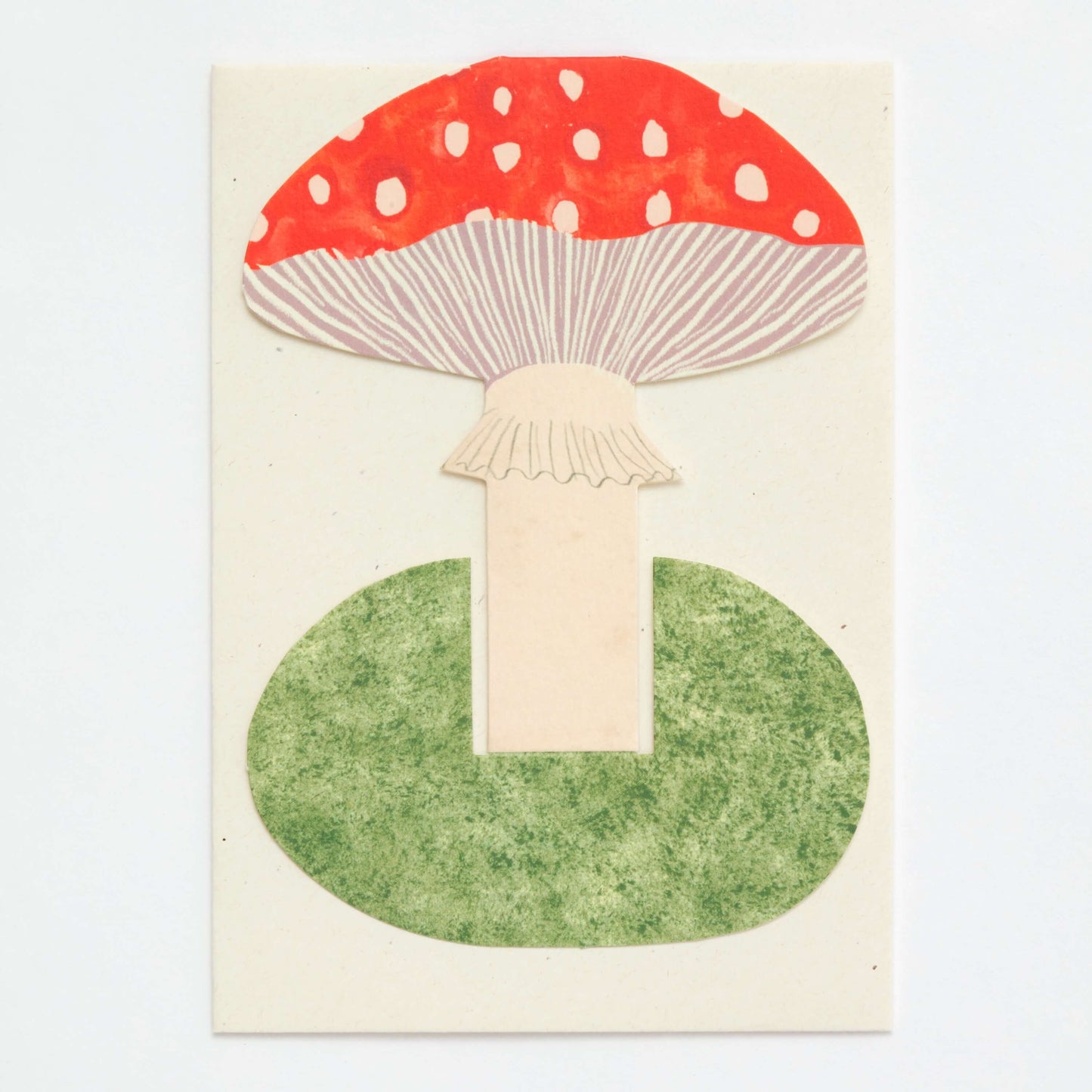 Toadstool 3D Greetings Card