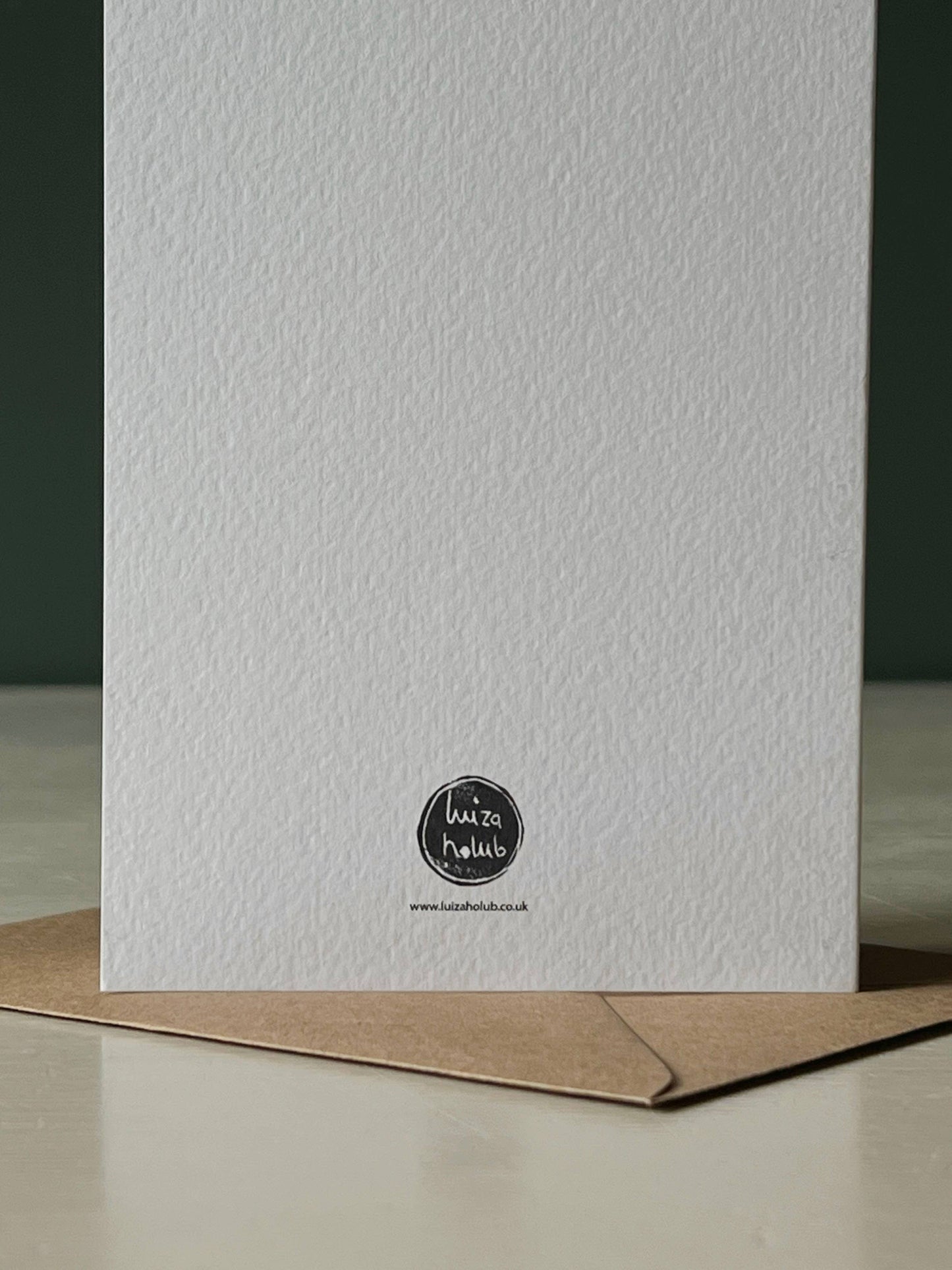 Pilea Plant Greetings Card