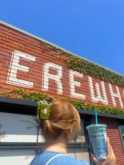 Matcha Claw Hair Clip