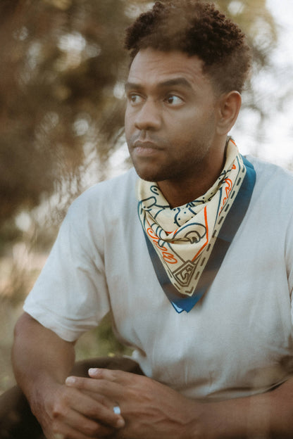 Grab The Horns Organic Cotton Bandana