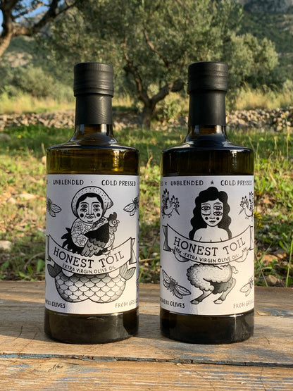 Honest Toil Extra Virgin Olive Oil 500ml Bottle