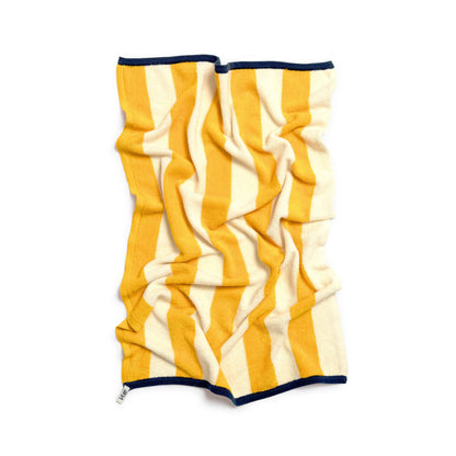 Terry Towelling Hand Towel in Citrus Stripe