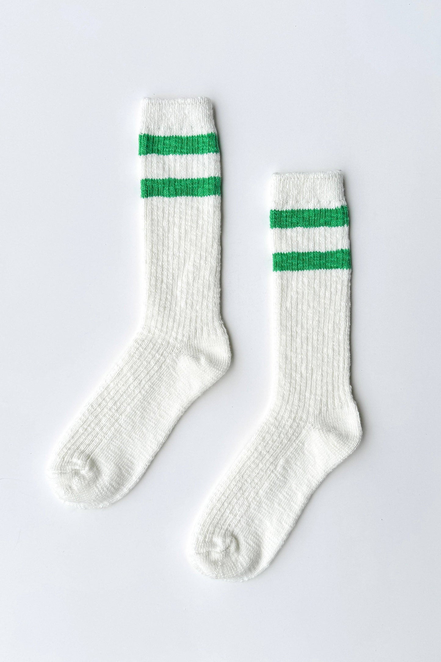 Cottage Varsity Socks in Green