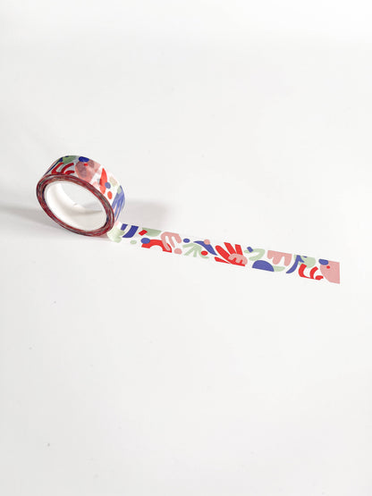 Tulips Patterned Washi Tape