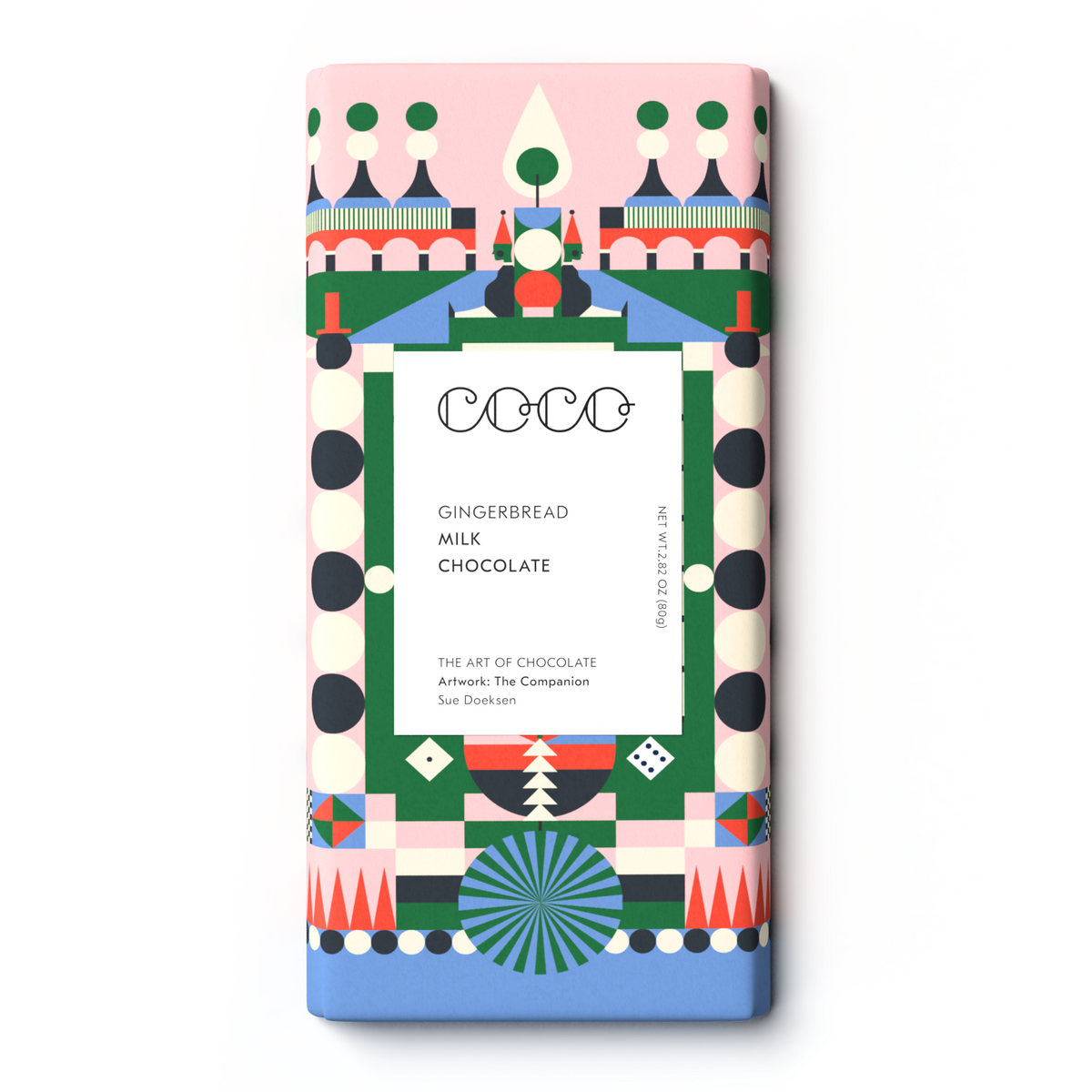 Gingerbread Milk Chocolate Bar