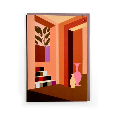 Steps Interior Greetings Card