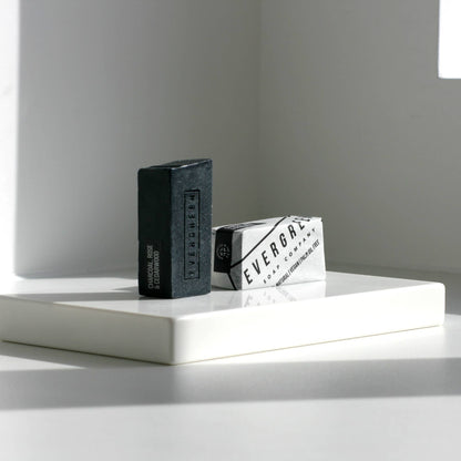 Charcoal, Rose & Cedarwood 100% Natural Soap