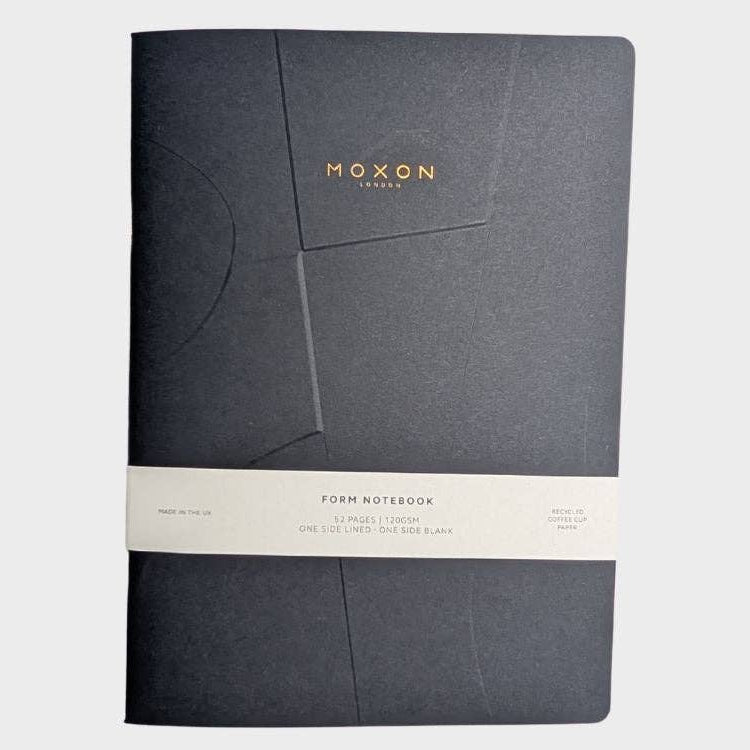 Form B5 Lay-Flat Notebook in Black
