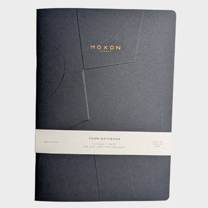 Form B5 Lay-Flat Notebook in Black