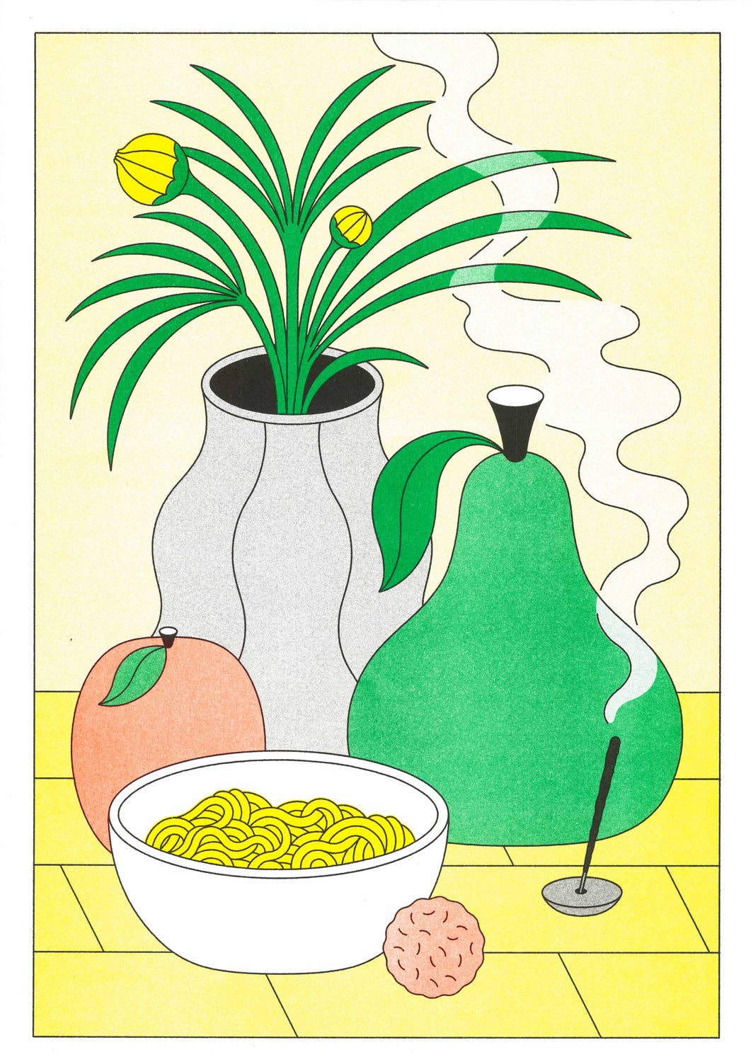 Arrangement A3 Print by Dominic Kesterton