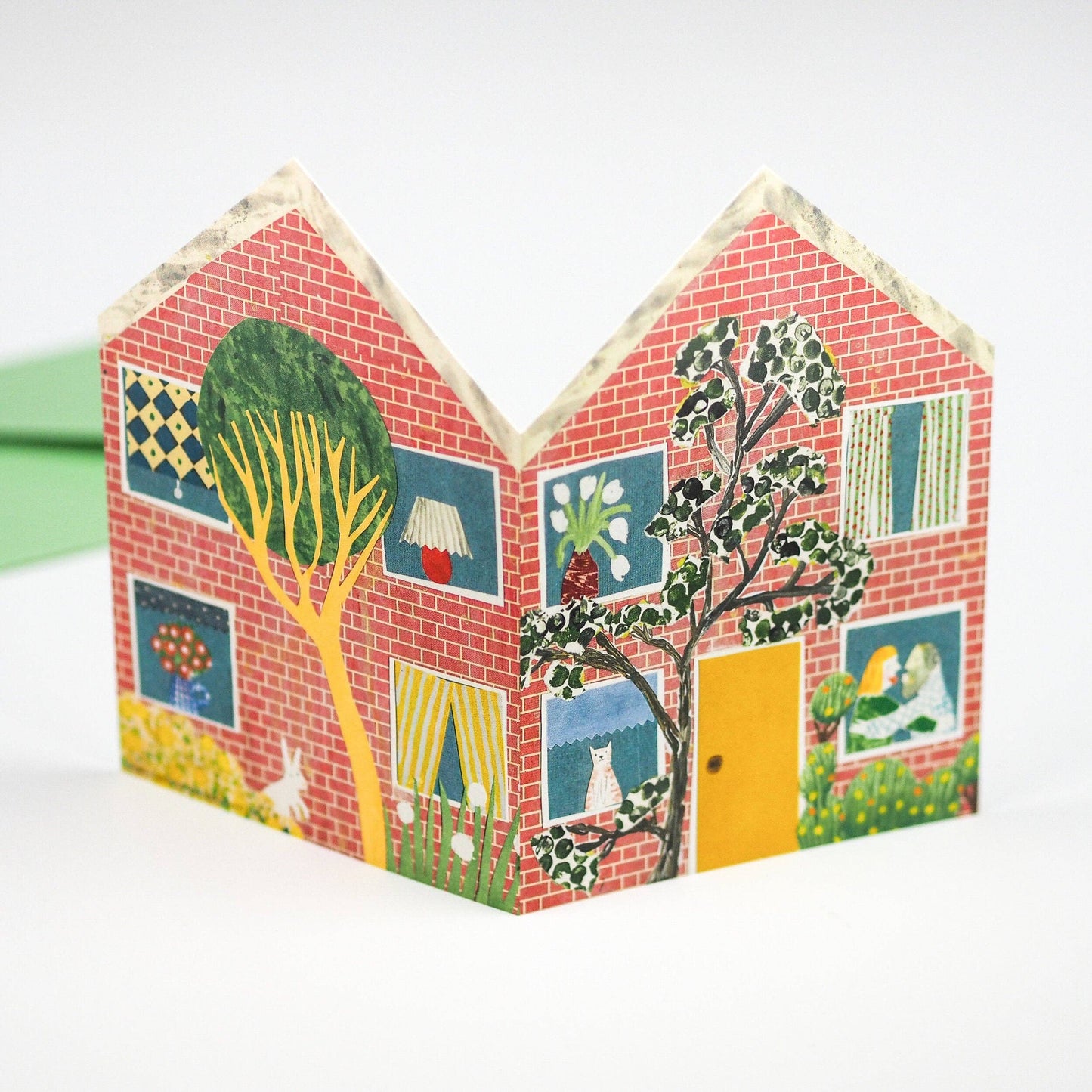 Townhouse Greetings Card