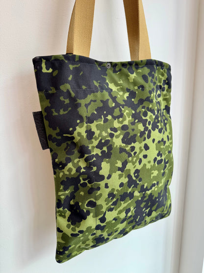Cordura Green Camouflage Tote Bag