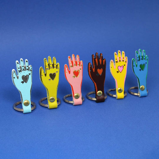 Mama Leather Keyring