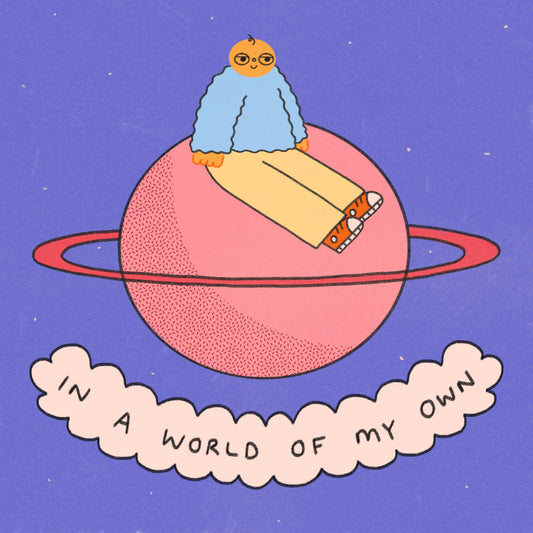 In A World Of My Own Art Print