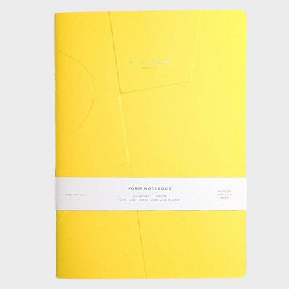 Form B5 Lay-Flat Notebook in Sunshine Yellow