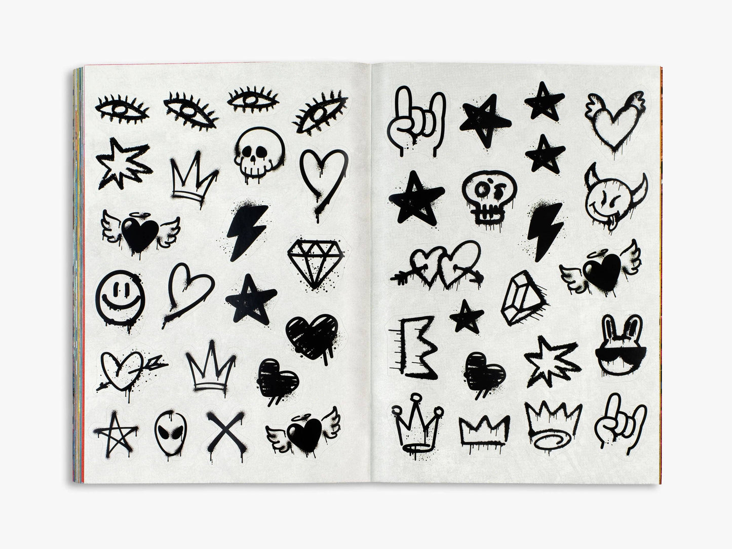The Graffiti Alphabet Sticker Book