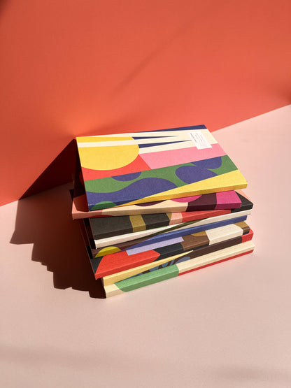 Claudia Lined Lay-Flat Notebook