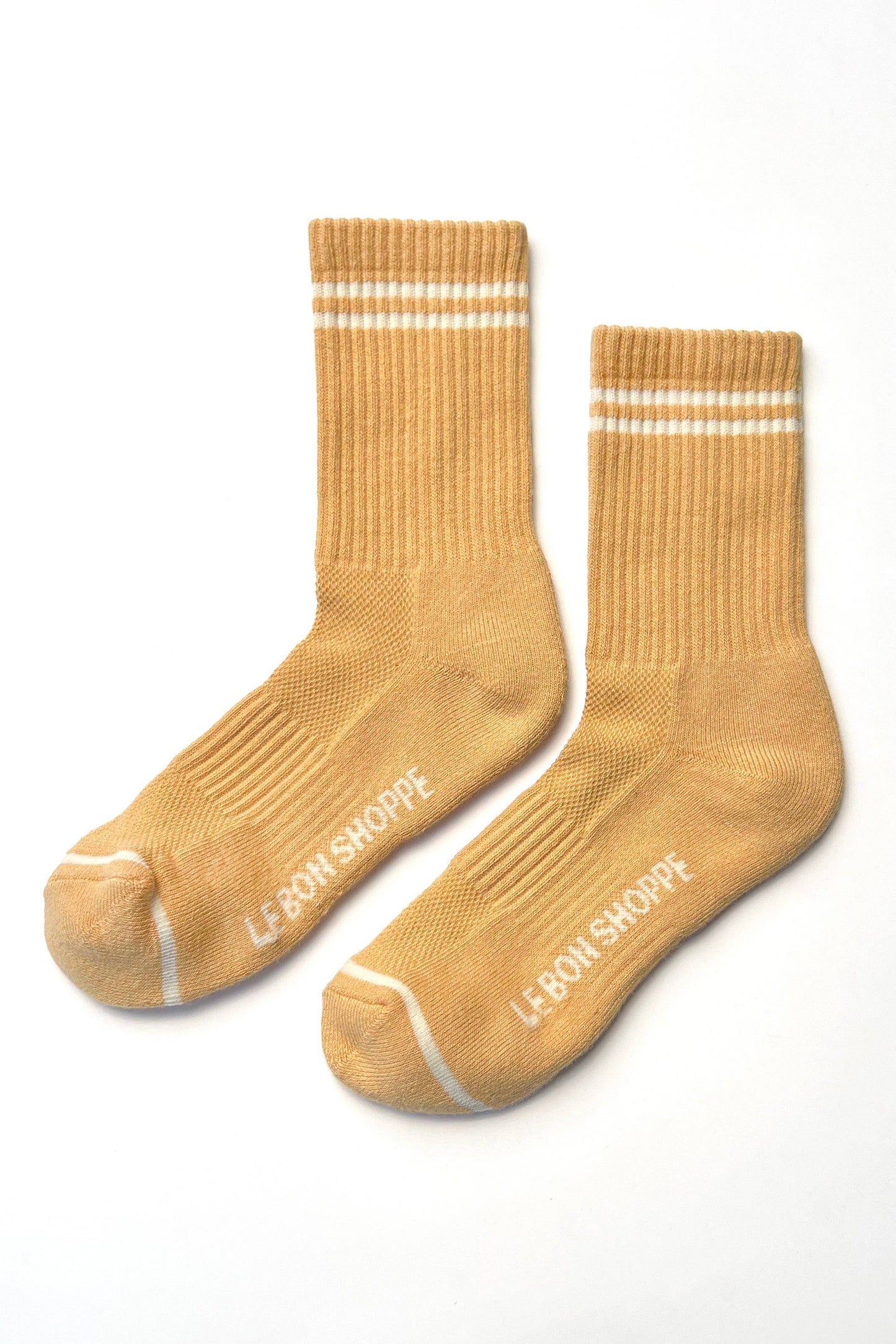 Boyfriend Socks in Butter
