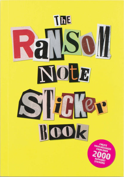The Ransom Note Sticker Book