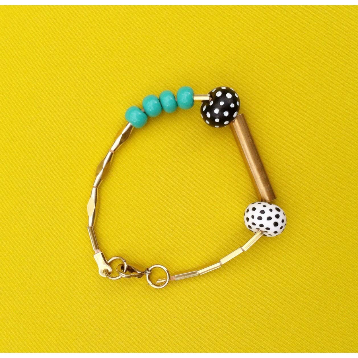 Dotty Bracelet in Green
