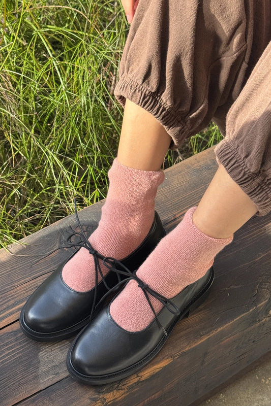 Cloud Socks in Mulberry
