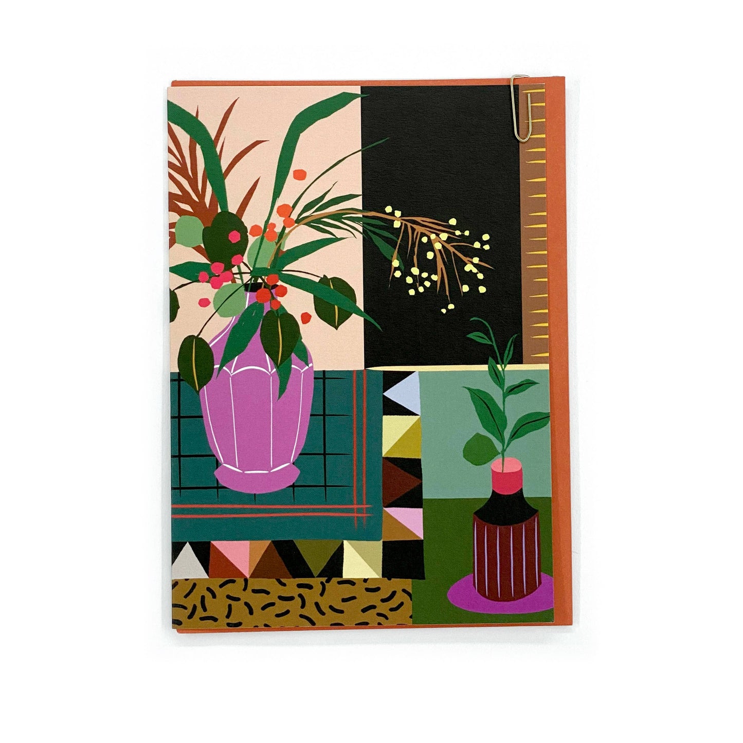 Mimosa Botanical Interiors Greetings Card