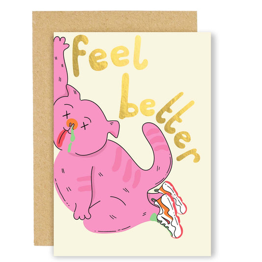 Feel Better Greetings Card