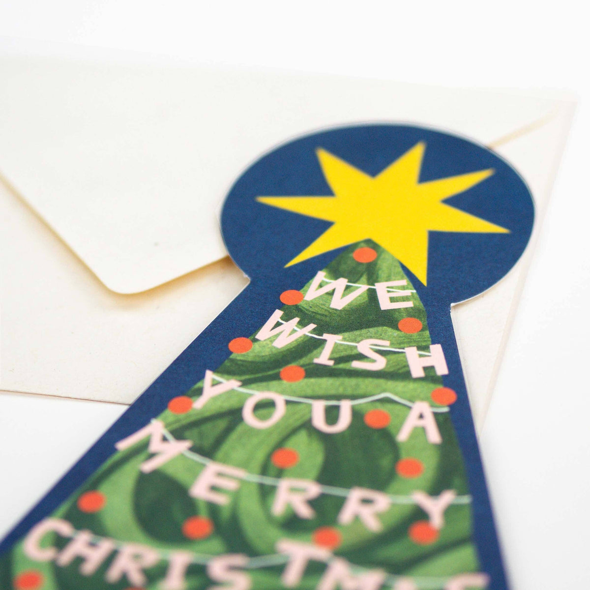 Merry Christmas Fold Out Tree Card