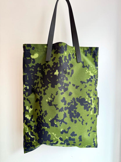 Cordura Camouflage Tote Bag with Silicone Straps