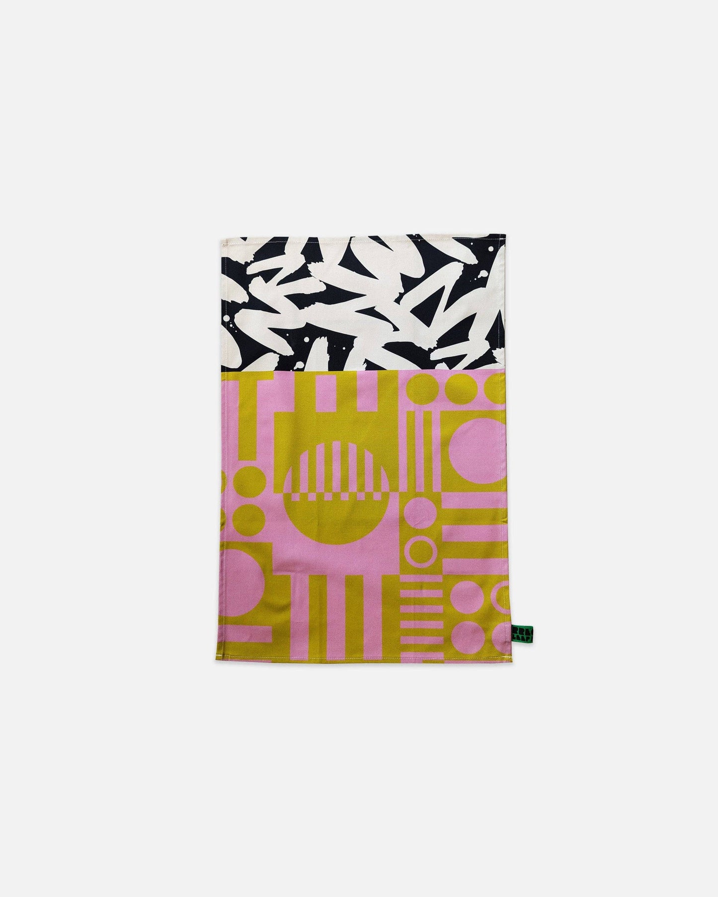 Organic Cotton Tea Towel in Wasabi