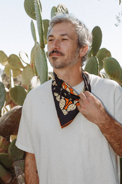 Cactus Dream Organic Cotton Bandana