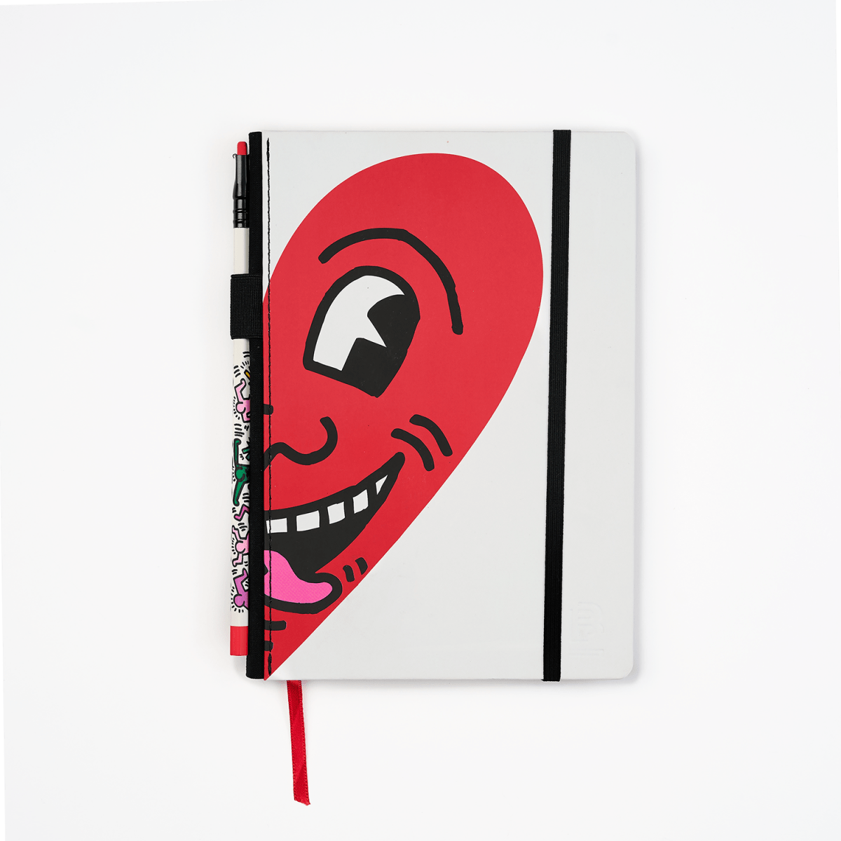 Blackwing Volume 292 Keith Haring Smiling Heart Notebook
