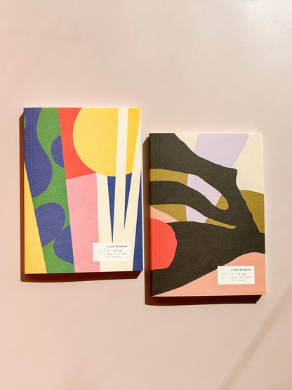 Claudia Lined Lay-Flat Notebook