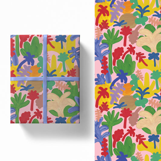 Palms Gift Wrap Sheet