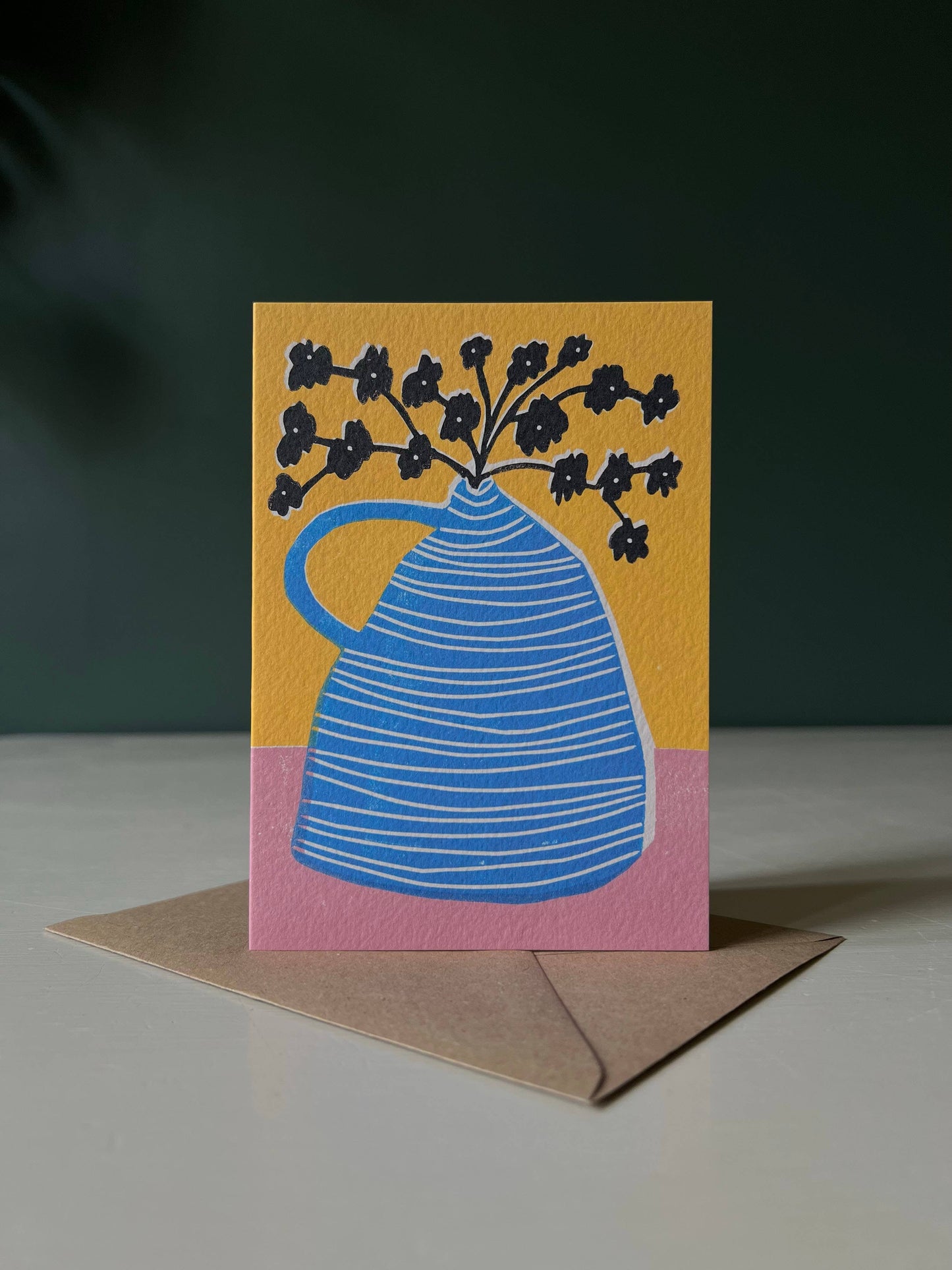 Forget Me Nots Greetings Card
