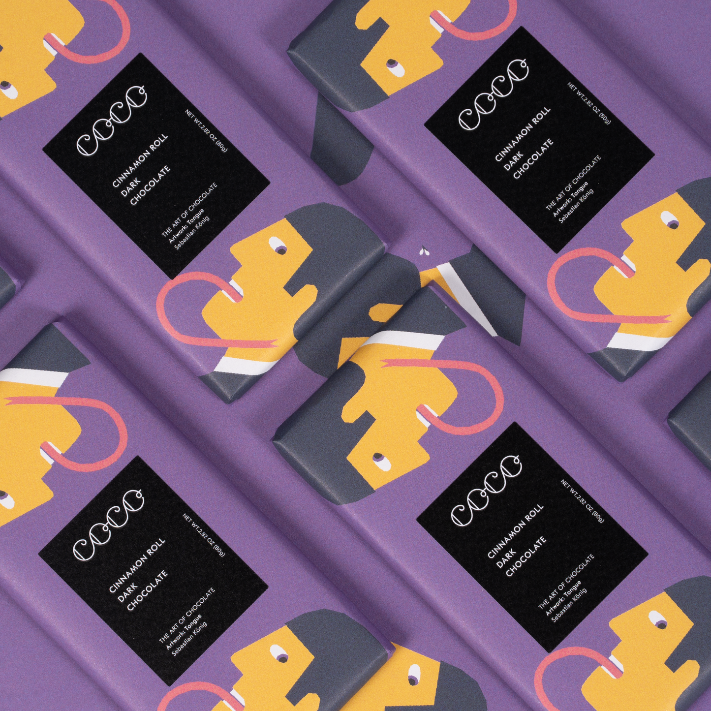 Cinnamon Roll Dark Chocolate Bar