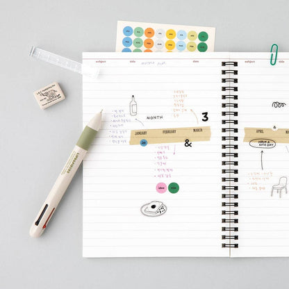 Life & Pieces 4 Colour Ballpoint Pen